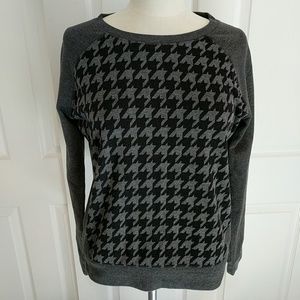 💞Decree houndstooth sweatshirt
